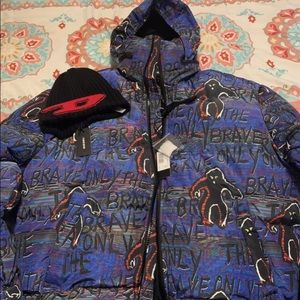 Men’s DIESEL BUBBLE COAT ( HAT NOT INCLUDED )